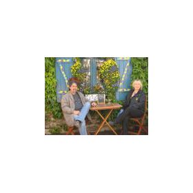     Yvon St-Aubin, artist & Louise Marion