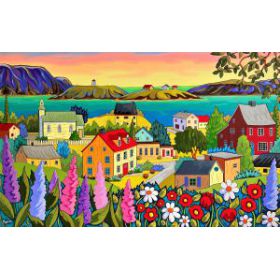 The charms of Trinity Bay 30 x 48