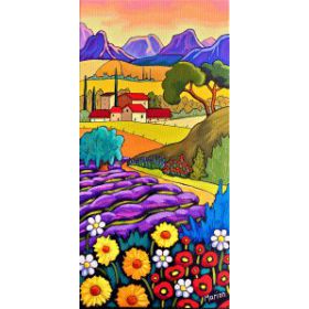 Le chemin du village 8x16