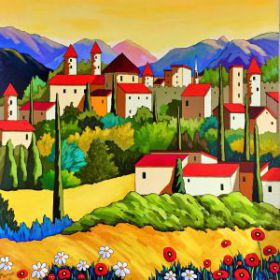 In the heart of the valley 40x40