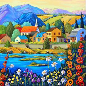 Bright morning 36x36