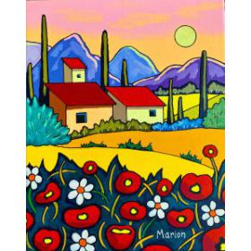 Soleil brulant 8 x 10