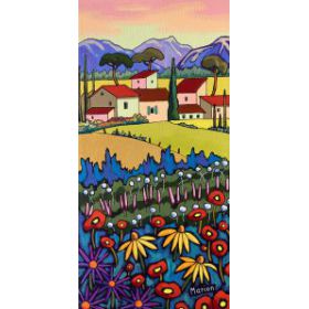 Fleurs du soleil 8 x 16