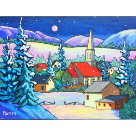 Le petit village 9x12