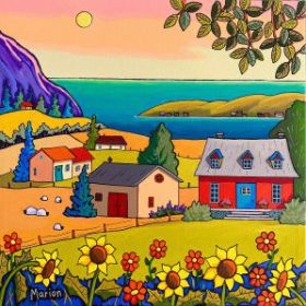 Sunflowers time 12 x 12-