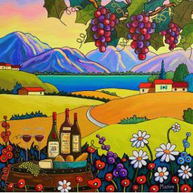 Harvests delights 16 x 16