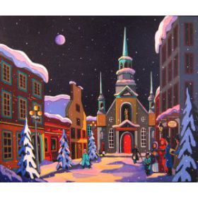 Magie hivernale 30x36