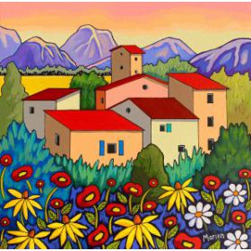 Provencal Ambiance 12 x 12