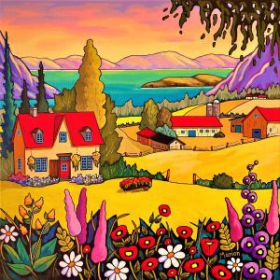 Paradis en campagne 16 x 16