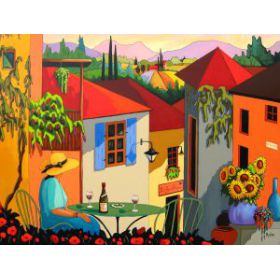 The aperitif is served 36x48