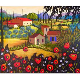 Printemps de Toscane 30x36
