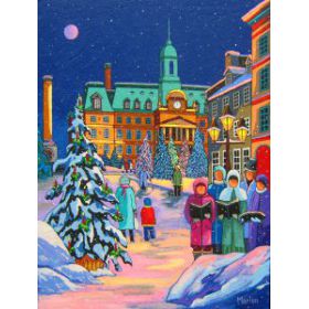 Féérie hivernale 30x40