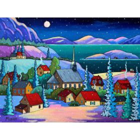 Hiver blanc 16x16