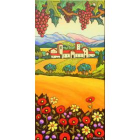 Le vignoble 8x16