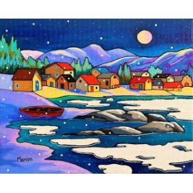 Lune d'hiver 8x10