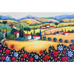 Champs lumineux 24x36