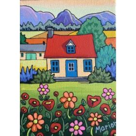 In the grassland 5x7 - Available