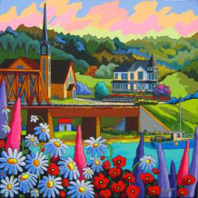 Clin d'oeil de Port-Daniel-Gascons, Gaspésie 30x30