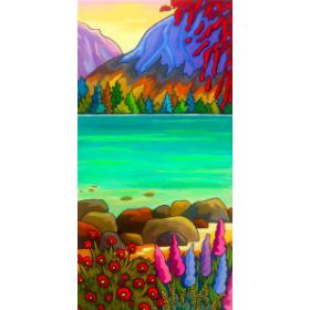 Tellement turquoise 8x16