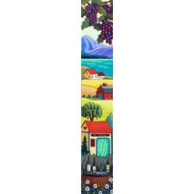 Le Vignoble 6x36- disponible a Fallen Leaf Art Gallery, Canmore