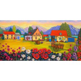 Le temps des récoltes 24x48