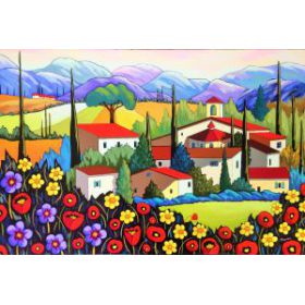 Couleurs d'été 24x36