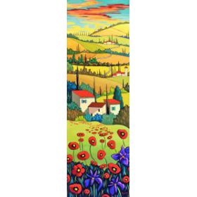 À travers les champs 12x36