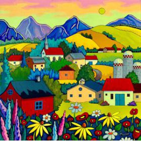 Couleurs de la nature 20x20