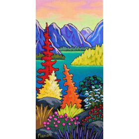 Beautés du lac 8x16