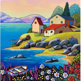 Fumoir et foins salés 16x16